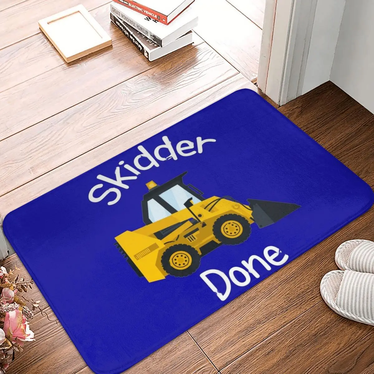 

Напольный коврик skidder из полиэстера, нескользящий, водостойкий, с маслонепроницаемостью, для кухни, спальни, балкона, мультяшный