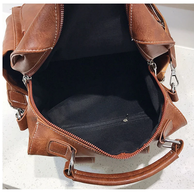 Mochila Feminina рюкзак кожаный школьный рюкзак для девочек плотная большой вместимости рюкзак для девочек функциональный рюкзак женская сумка