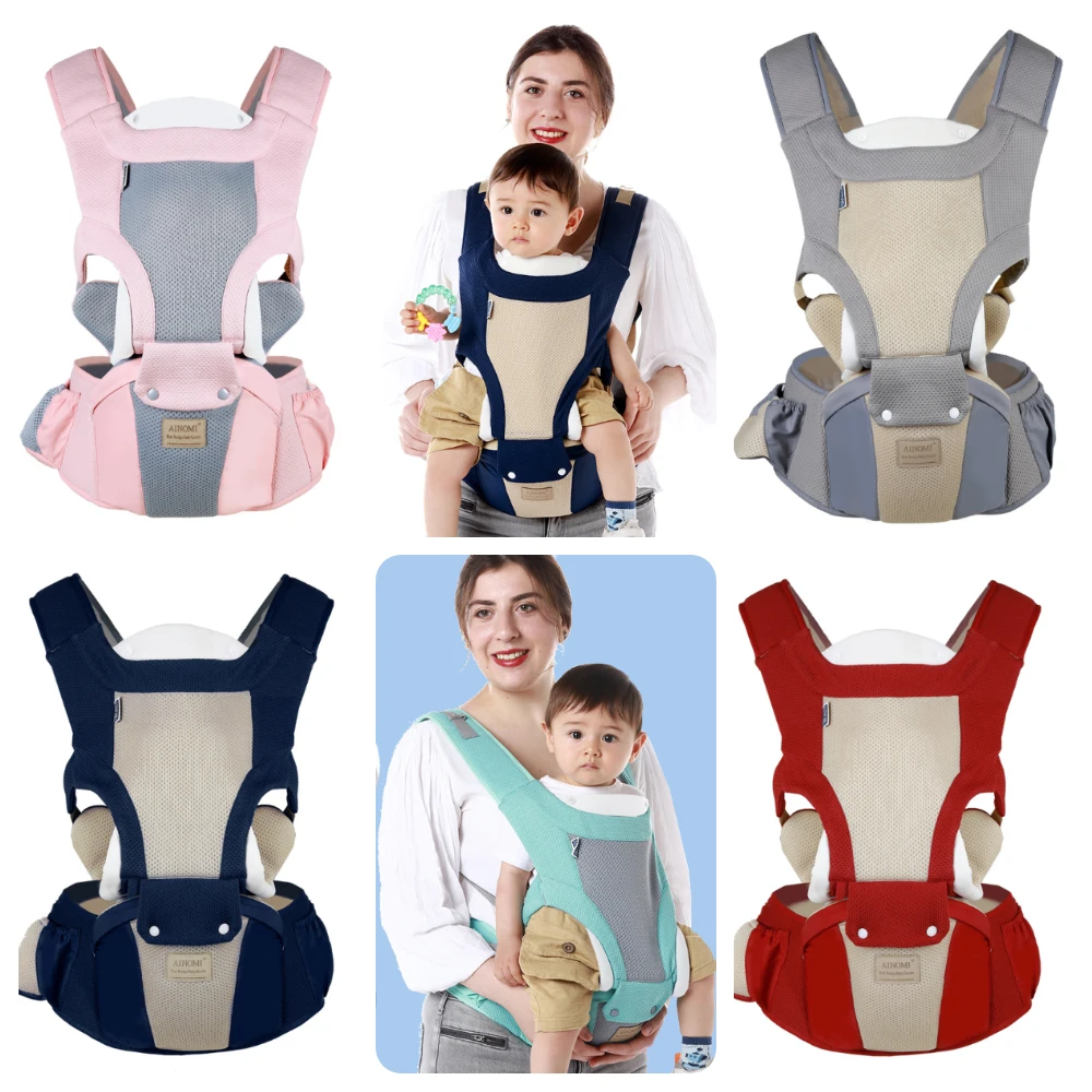 Эргономичная переноска для младенцев сетчатая дышащая слинг удержания лица