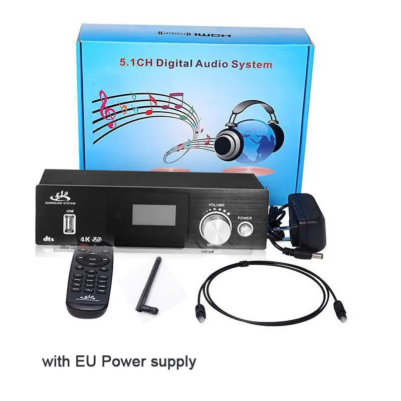 Bluetooth 5.1ch аудио декодер конвертер передач DAC USB SPDIF Поддержка HDMI ARC/PC-USB/AUX для оптического коаксиального USB DAC конвертер