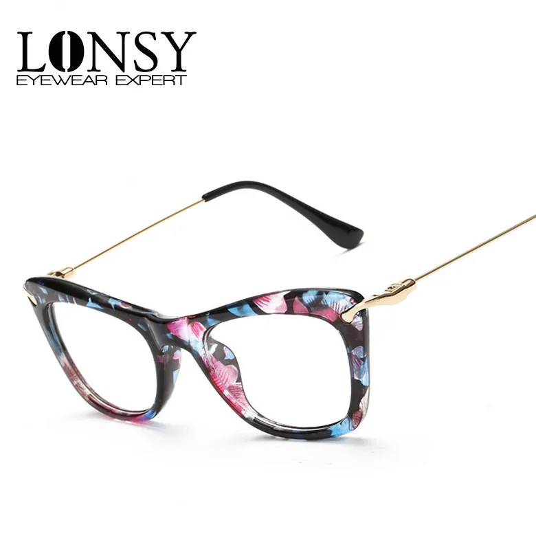 

Ladies Vintage myopia eyewear eyeglasses glasses optical frame points eye glasses frames for women oculos de grau feminino