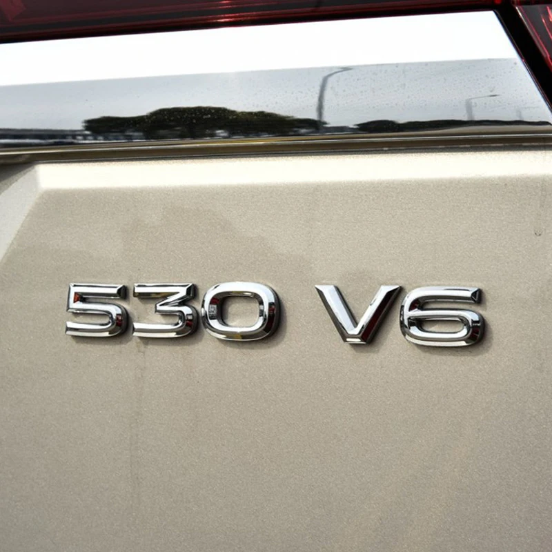 AQTQAQ 1 комплект 3D Металл 330 380 TSI 530 V6 Автомобильная боковая брызговик задний