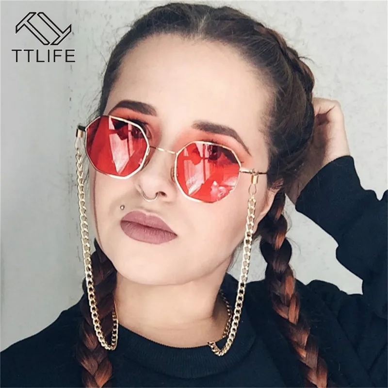 TTLIFE Антискользящая цепочка для очков в стиле хип-хоп женские подарки аксессуары