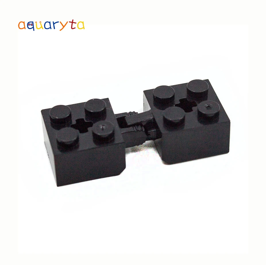 

Aquaryta 20pcs 40902 and 20pcs 30389 Hinge Brick 2 x 2 Locking with 2 Fingers Vertical DIY Educational Creative Toys for Teens