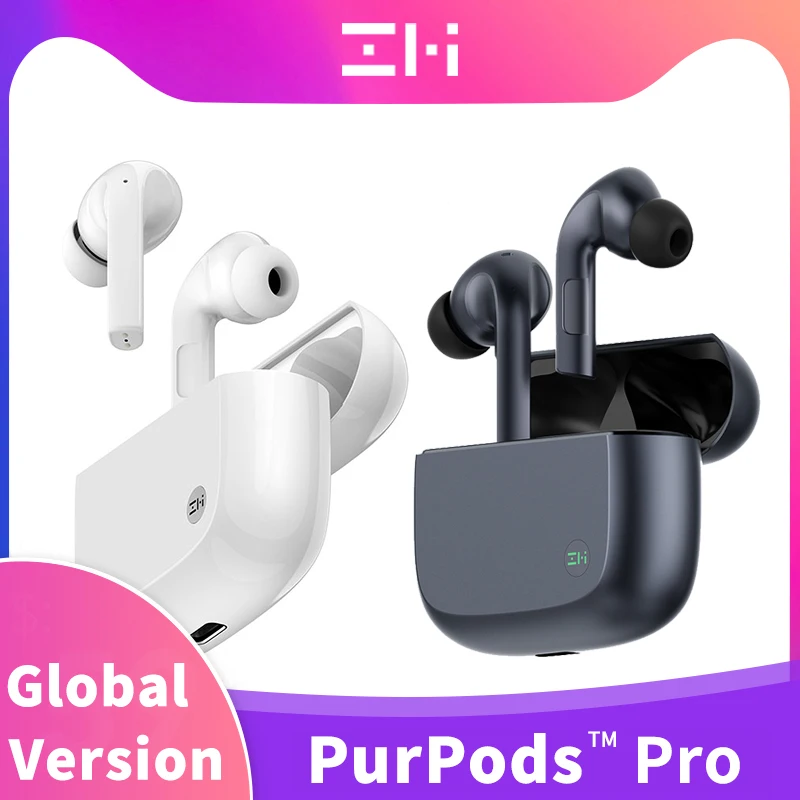 

ZMI PurPods Pro True Wireless Bluetooth Headphones Global Version ANC Noise Canceling Earphones TWS Bluetooth Earbuds Headsets