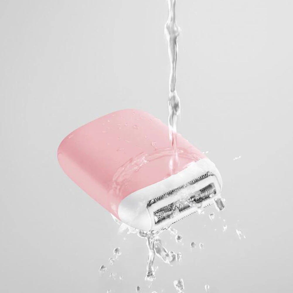

SMATE 3in1 Electric Epilator Mini Electric Hair Shaver Portable Waterproof USB Epilators Lady Girl Hair Removal Clipper Painless