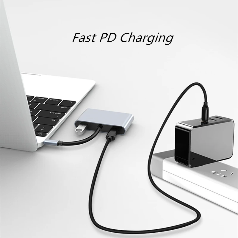 Док-станция USB Type-C на 2 монитора Hdmi PD MST для MacBook Pro Samsung |