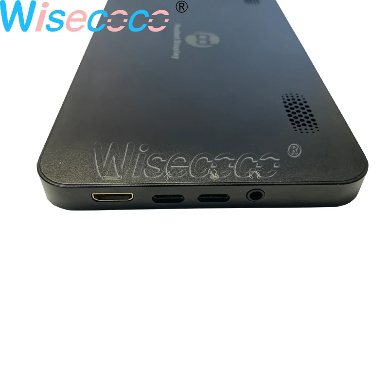 Monitor port&aacute;til de 7 pulgadas, 1080p, 1920x1080 FHD, RGB, IPS, LCD, altavoz incorporado, Incell, t&aacute;ctil capacitivo con funda para Raspberry PI-1