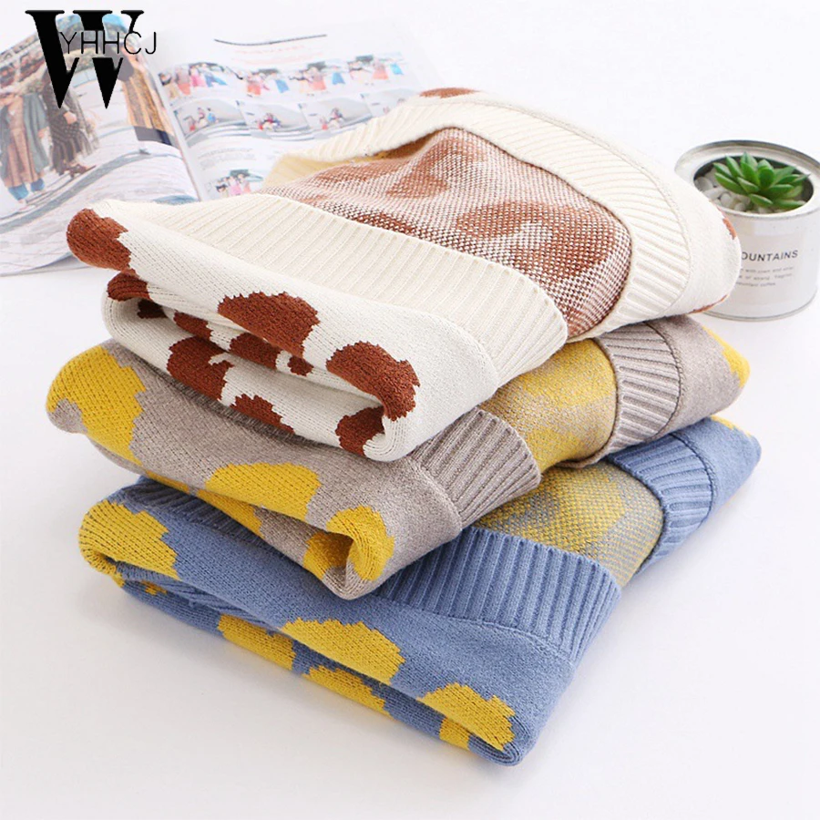 

2019 Leopard Print Cardigan Women V Neck Button Long Sleeve Sweater Casual Ladies Jumper Autumn Cardigan Top Ropa Mujer Invierno