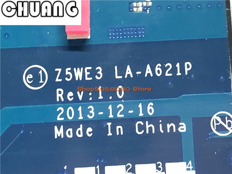 Материнская плата для ноутбука Acer aspire E1-510 Z5WE3 E1-510-2500 NBC3A11001 DDR3L N2920 100% рабочий |