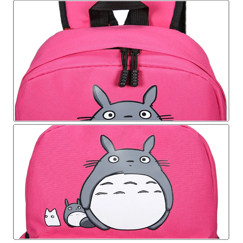 Прямая поставка рюкзак Тоторо с 3D принтом женский мягкой спинкой для путешествий