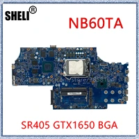 sheli for hasee zx6 tx6 clevo nb60 nb70 nb60ta motherboard with gtx1650 bga gpu sr405 6 71 nb6a0 d02 nb60tamb 0d 54a0500b9df6