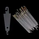 3,43,74,1 см 30 шт. домашние золотые иглы для вышивки крестиком с нарезками Швейные аксессуары иглы для ручного шитья