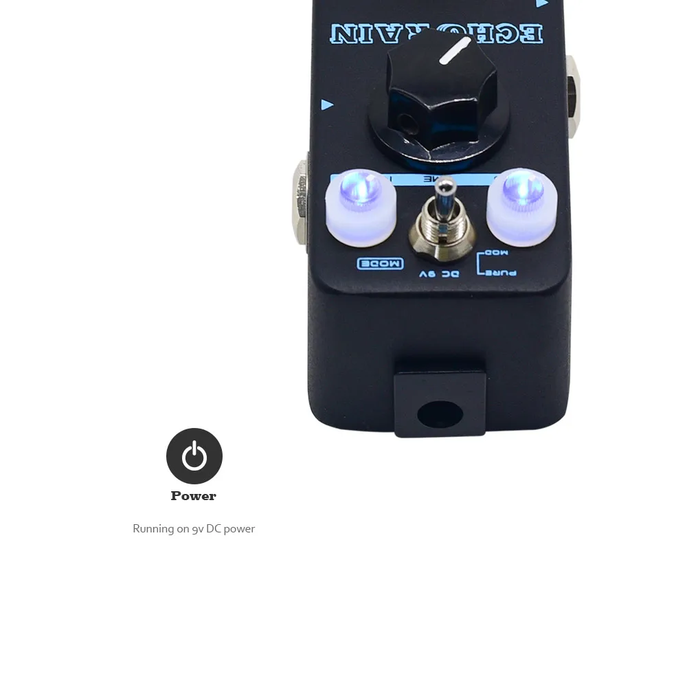 Sonicake Echo Rain цифровые гитарные педали с эффектом Delay истинный аналоговый сигнал путь Чистый Теплый отзывы QSS-03