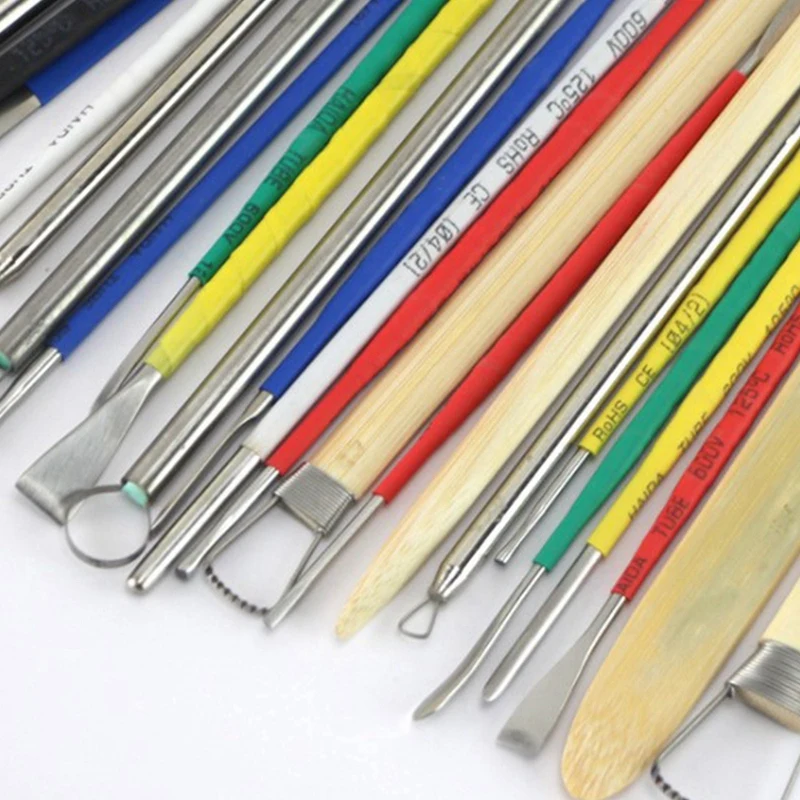 

26 Piece Set DIY Carved Clay Sculpture Tools Professional Model Sculpting Knife Soft Pottery Engraving Kit