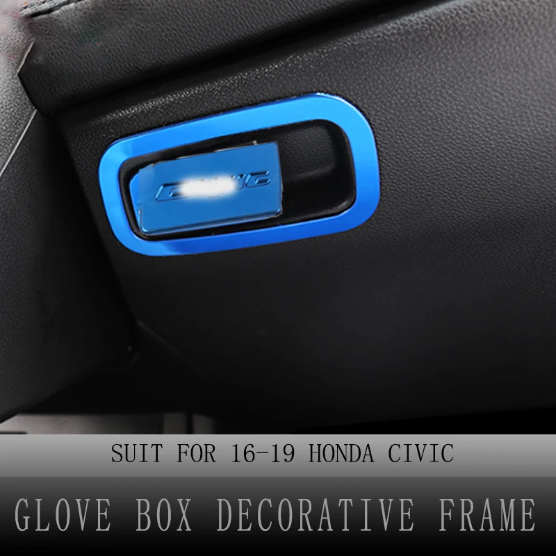 Чехлы для перчаток Honda Civic 2016-2019 10 поколения центральный перчаточный ящик