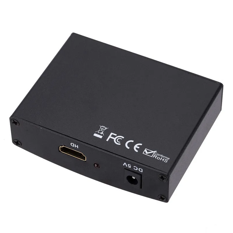 YPBPR в HDMI-совместимый компонент 1080P YPbPr видео конвертер с R/L аудио адаптер для ТВ ПК