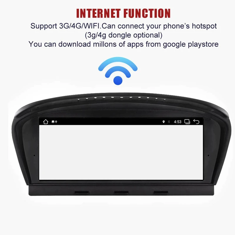8 дюймов Hd Автомобильный Gps навигатор 6 Core Android 9 0 мультимедийный плеер для