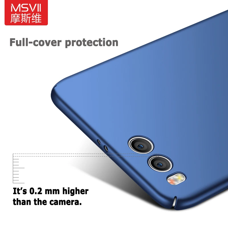 Чехол MSVII для Xiaomi Mi 6 X Тонкие Матовые чехлы Mi6 чехол Xiomi A2 Жесткий из поликарбоната