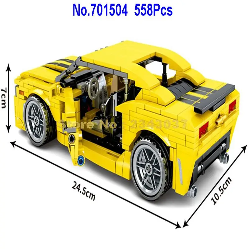 701504 558 шт. Супер Спорт Скорость Racer r/c гоночный автомобиль тянуть обратно