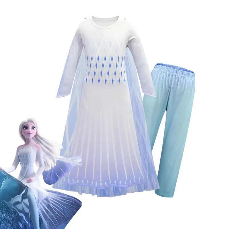 Костюмы для девочек Комплект одежды маленьких Платье королевы с героями