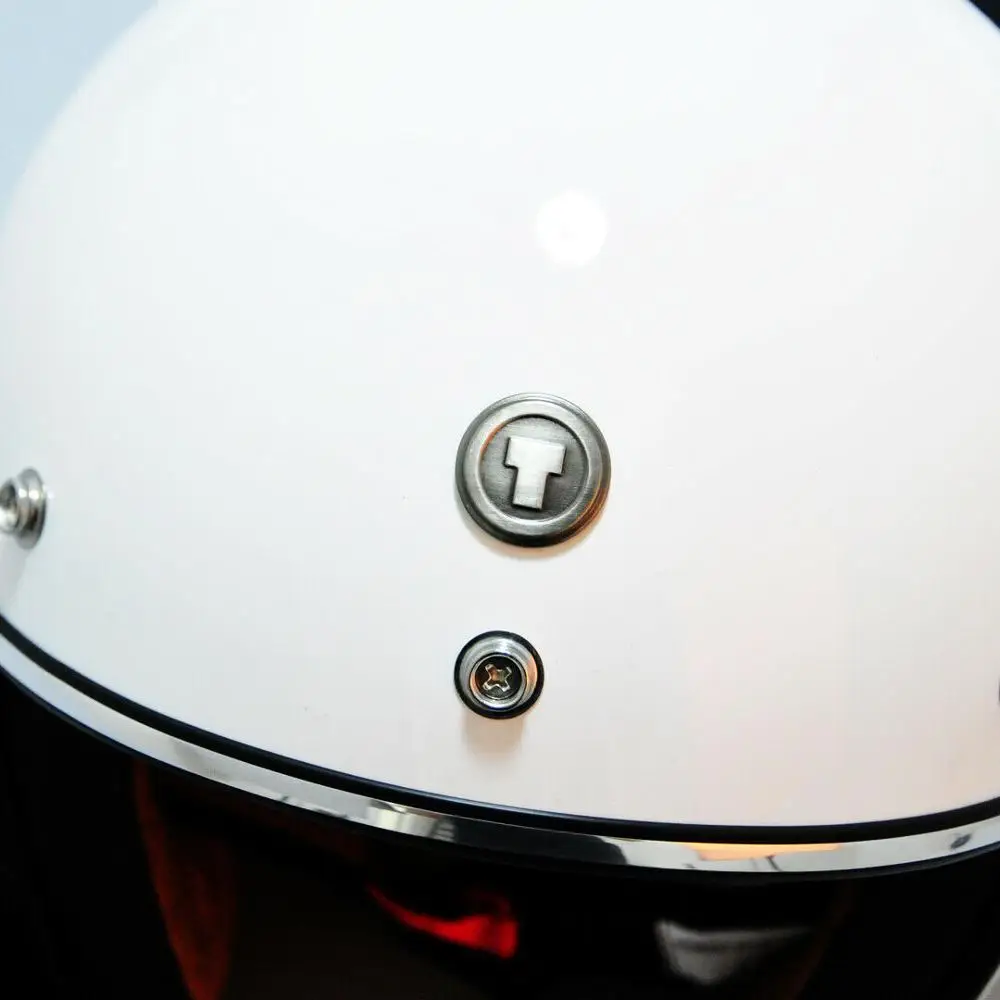 Мотоцикл 3/4 Открыть лицо Винтаж Шлем Улица Кафе Racer для Галлея Мото Каско Летний DOT