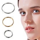 Кольцо-кольцо для пирсинга тела, из нержавеющей стали, 3 шт.