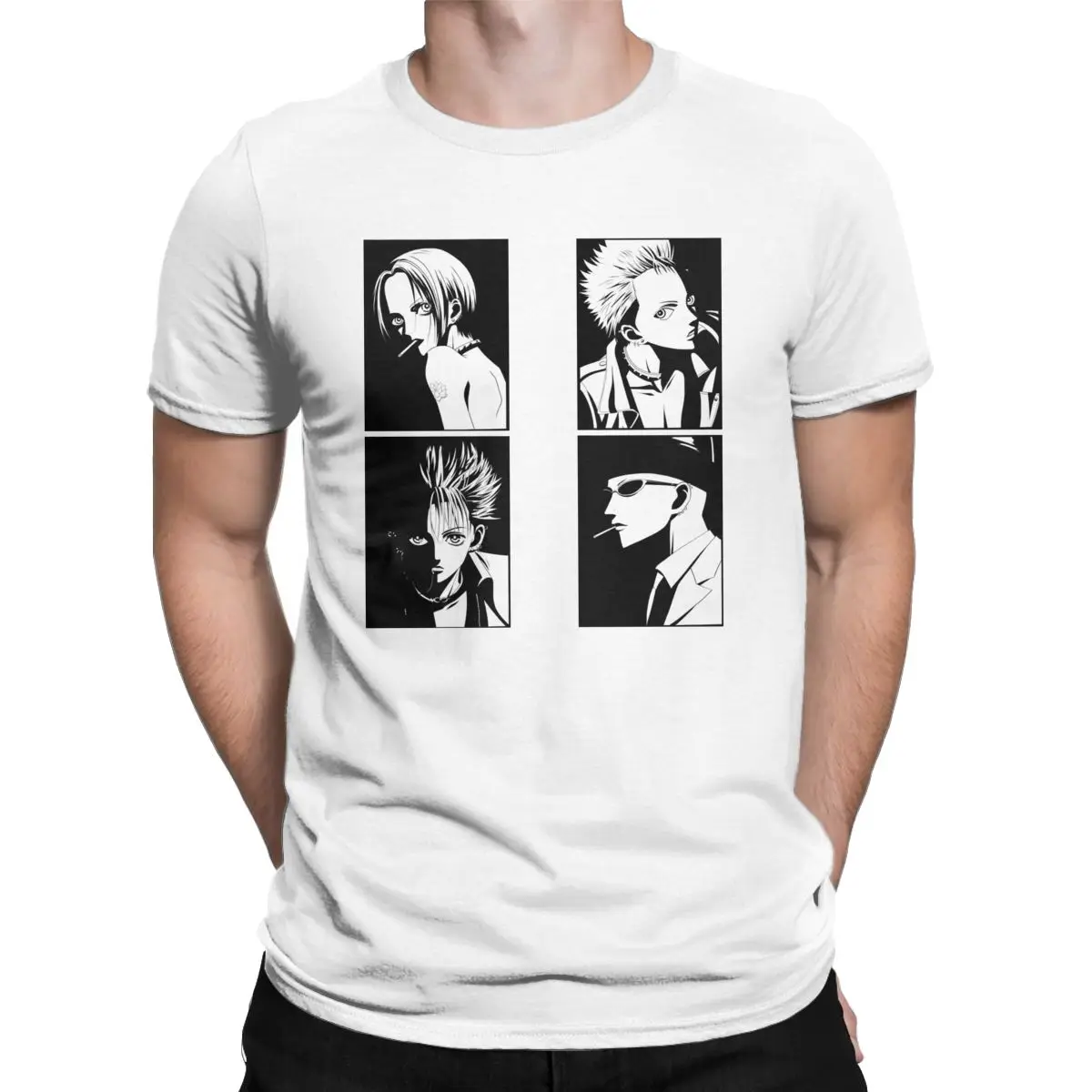 

Футболка Мужская/женская с коротким рукавом и круглым вырезом, из хлопка