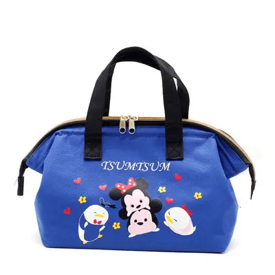 Tsum Tsum Алиса в стране чудес маленькая Русалочка Дональд Дак Тоторо изолированная сумка для обеда для детей Женская Термосумка-холодильник сумка для пикника - Цвет: Tsum Tsum
