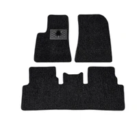 car foot mat for tesla model 3 interior accessories style decorative silk ring car foot mat carpet pad