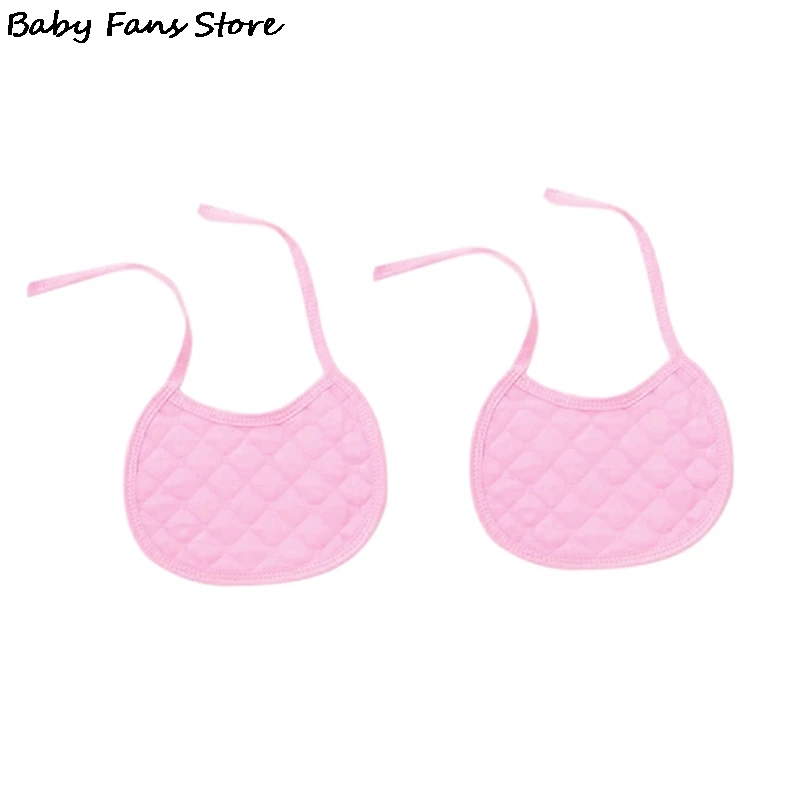 2 шт. детских слюнявчиков 100% Мягкая удобная хлопковая обувь для кормления