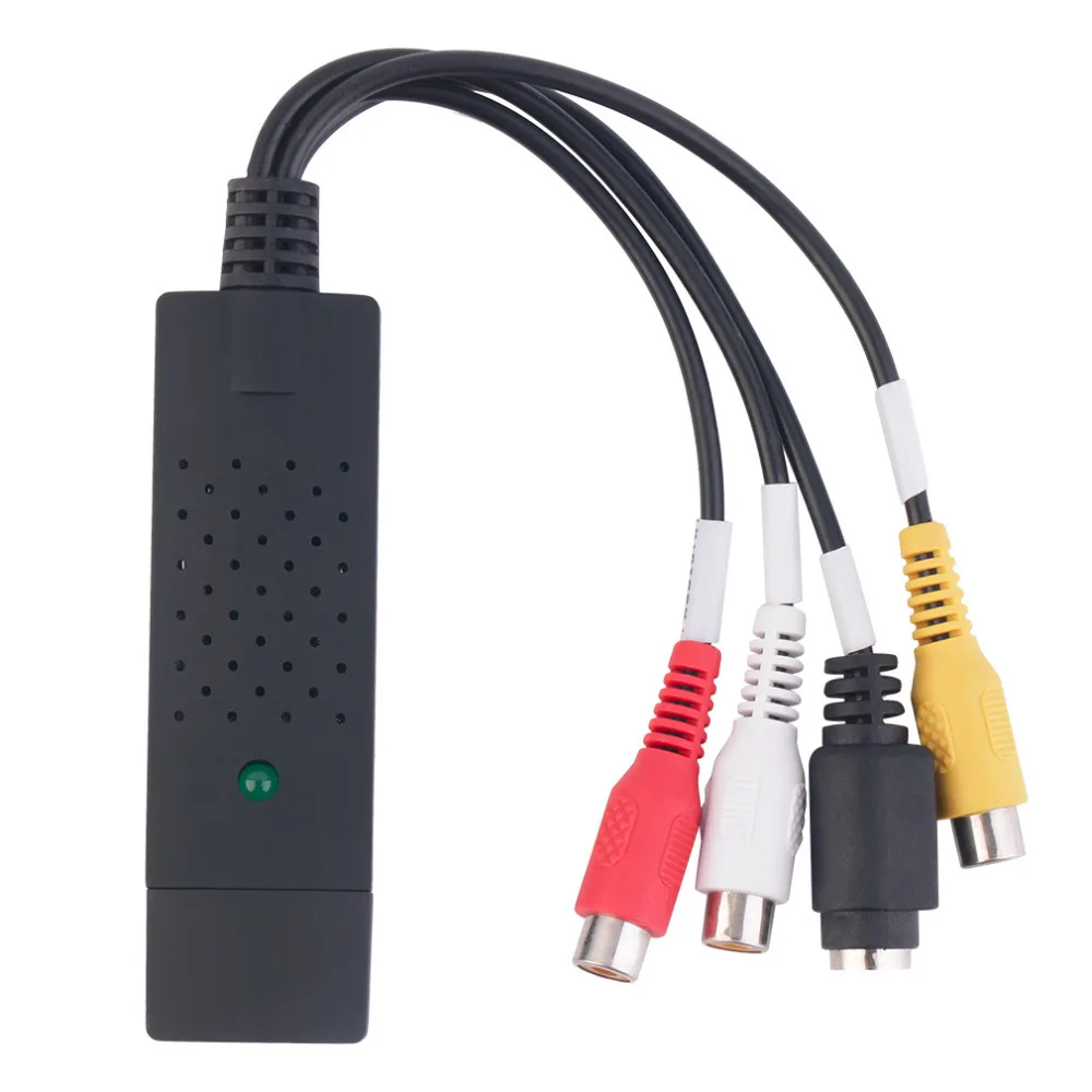 USB 2 0 конвертер карт видеозахвата ПК адаптер ТВ аудио DVD DVR VHS для окна 2000 XP Vista Win 7| |