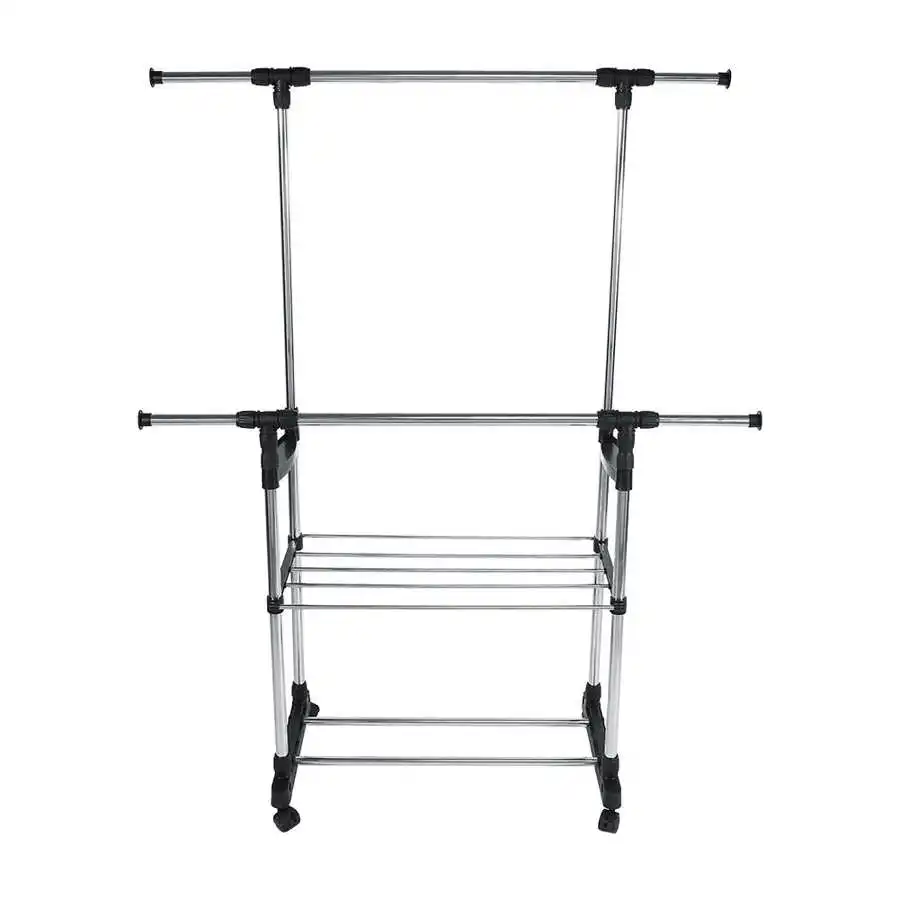 Регулируемая Вешалка для одежды сушилка хранения подвесной шкаф органайзер за