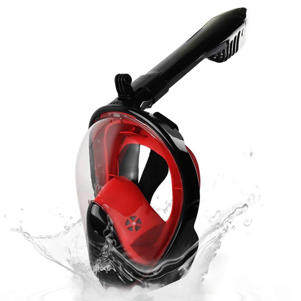 

Adult Full Face Swimming Tube Diving Mask Respiratory Scuba Waterproof Anti Fog Goggles Snorkeling Professional Diving Equipment