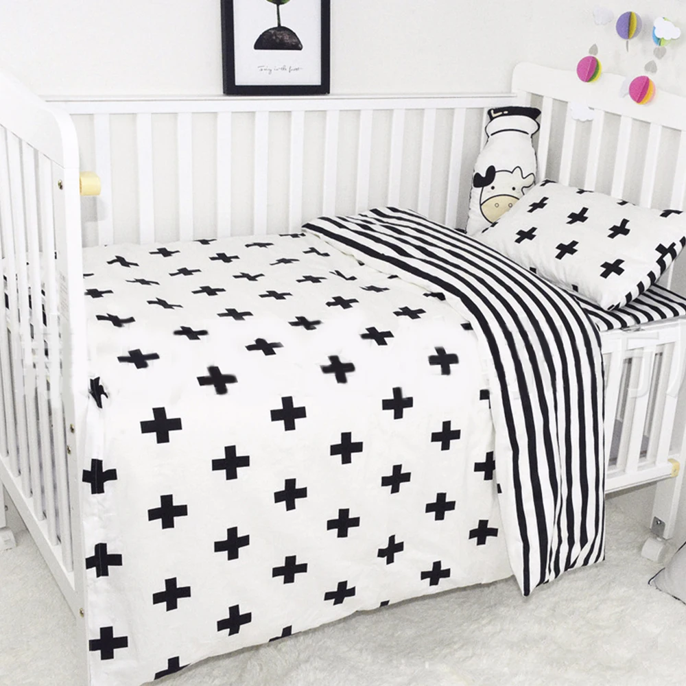 Комплект постельного белья из 3 предметов детская кроватка бампер для детей