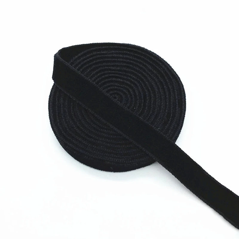 Мягкая удобная двухсторонняя бархатная лента 10 мм сделай сам материал для сумки