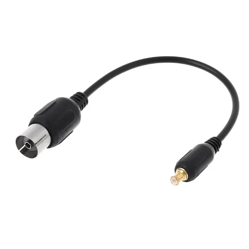 

1PC IEC to MCX Antenna Pigtail Cable Adapter Connector For USB TV DVB-T Tuner