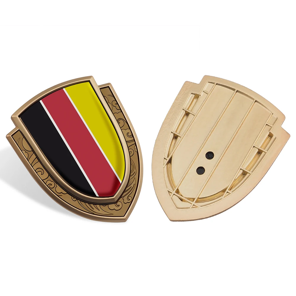 Наклейка на боковой кузов автомобиля 3d-наклейка с немецким флагом для Volkswagen VW