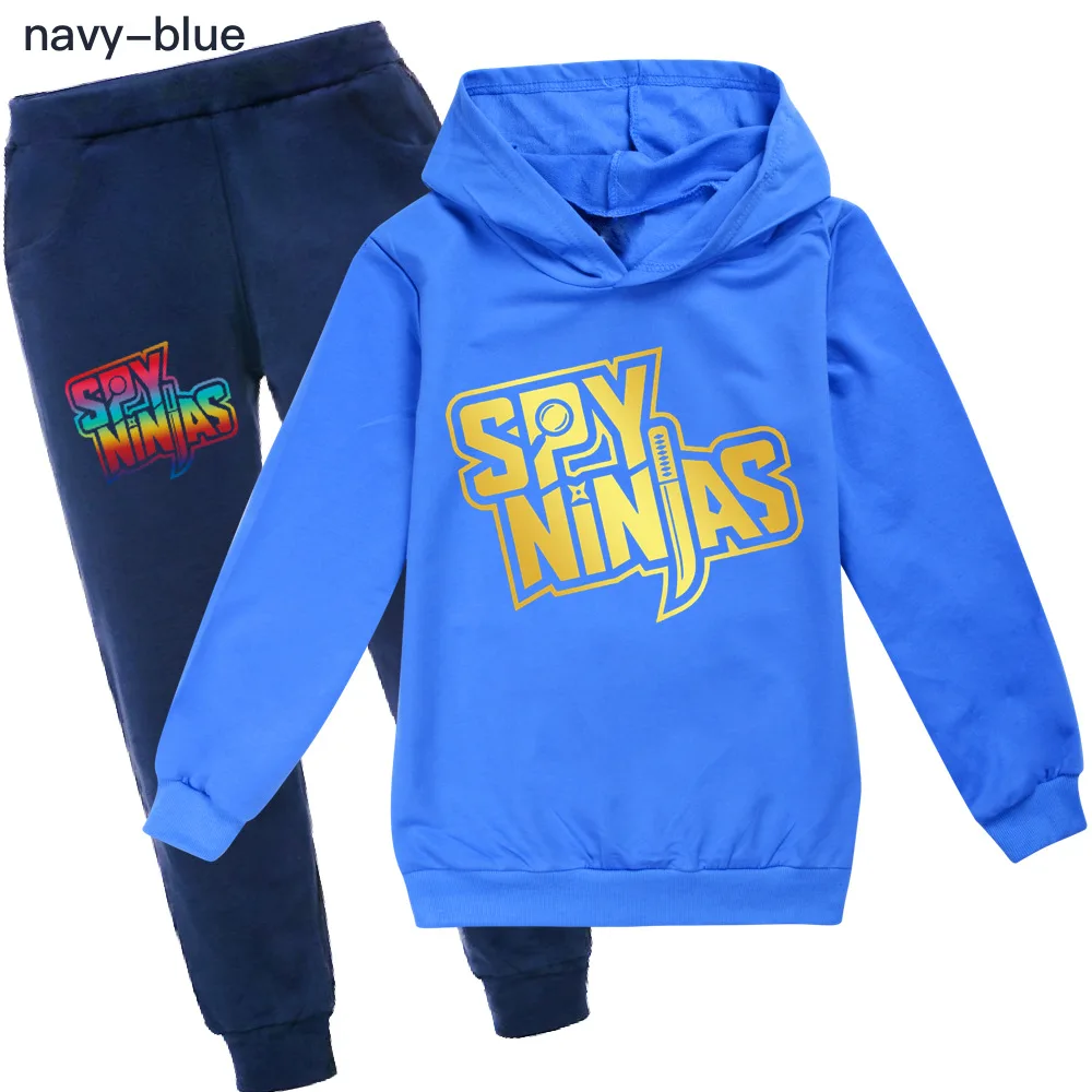 New SPY NINJAS Fashion Boys Clothing Spring Autumn Kids Clothing Sport Sets Children Boy Girls Sports Tracksuits Suits Boy