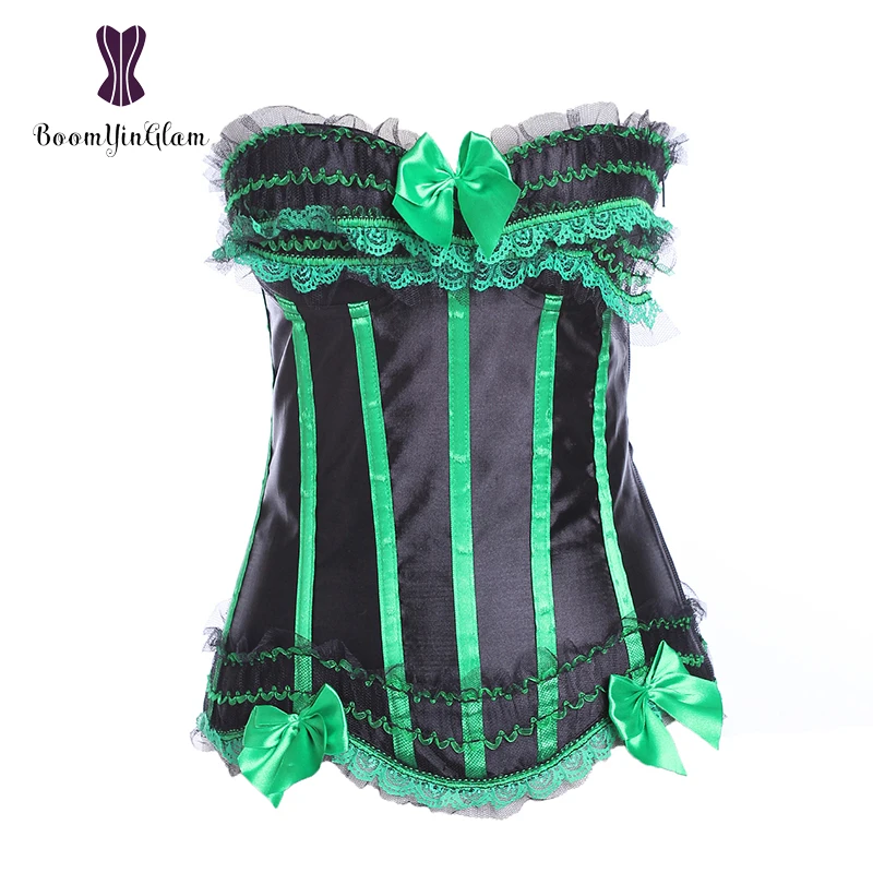 Женский корсет-бюстье с застежкой-молнией сбоку Корректирующее белье для