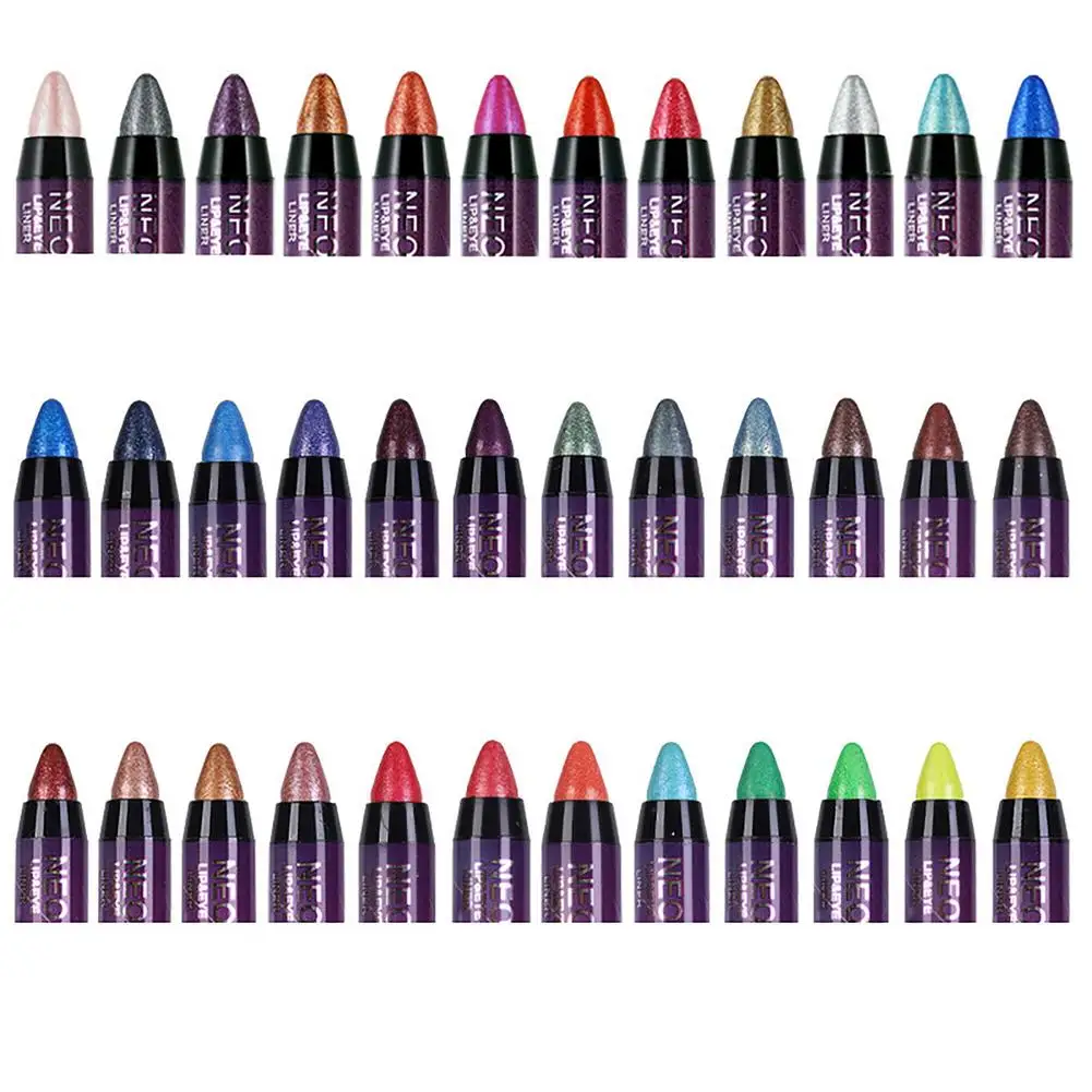 Набор карандашей для глаз подводки и Сияющие 36 цветов |