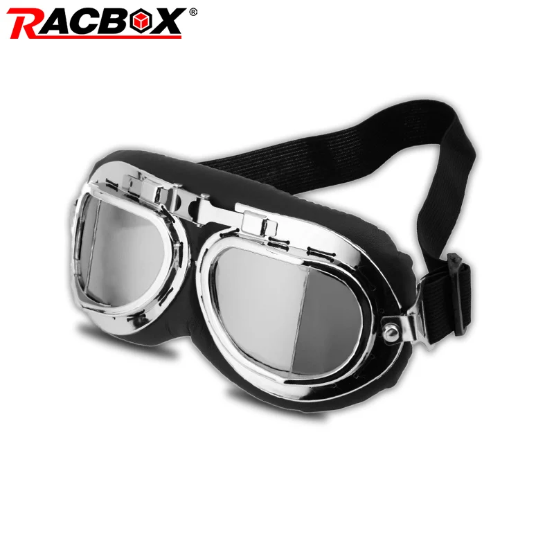 Мотоциклетные очки винтажные ретро времен Второй мировой войны универсальные