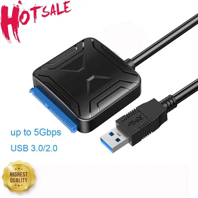 Кабель USB SATA 3 адаптер Sata к 0 до 5 Гбит/с Поддержка 2 дюйма внешний SSD HDD жесткий диск 22