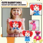 Кавайная игрушка Huggy 40 см, вогнутая плюшевая игрушка, плюшевая кукла с маком для игры, мультяшная фигурка, мягкие игрушки-животные для детей, рождественские подарки