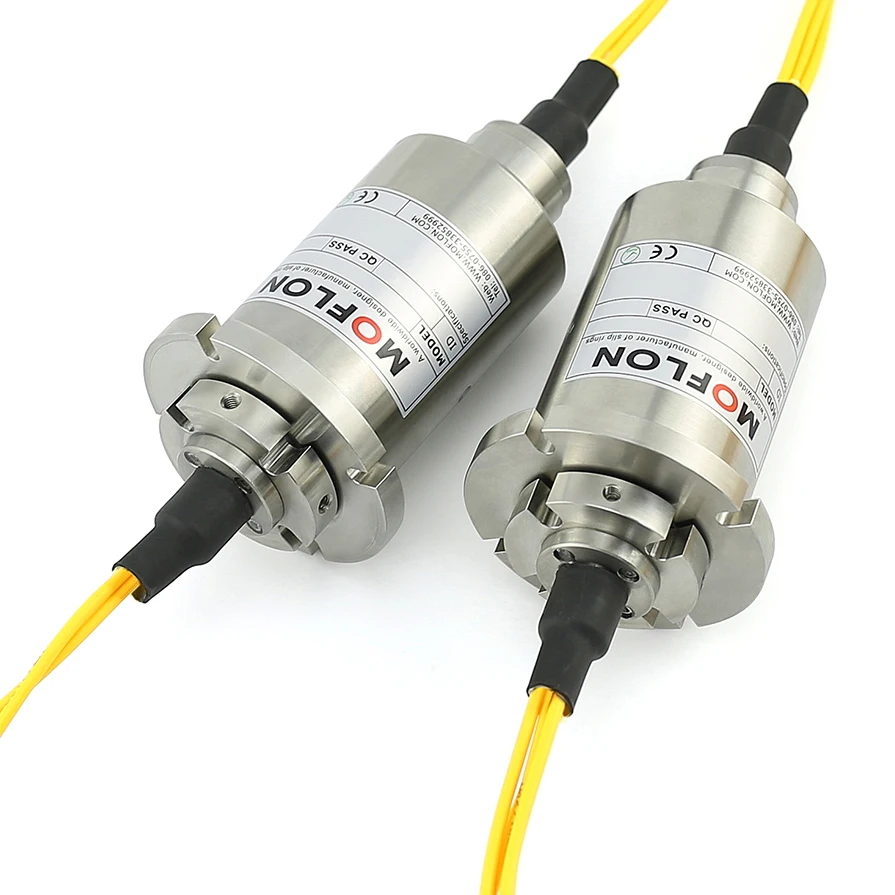 

MOFLON fiber optic rotary joint support 6 channel FORJ MFO600(S/M)