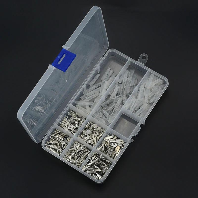 270 шт./коробка обжимные клеммы для электрических проводов|Терминалы| |