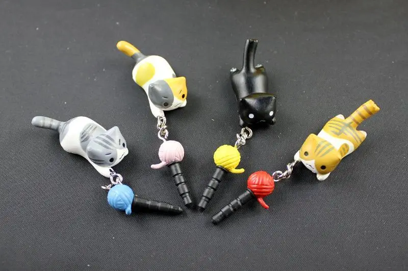 Модная Милая домашняя кошачья лампочка милый щенок 3 5 мм универсальная заглушка