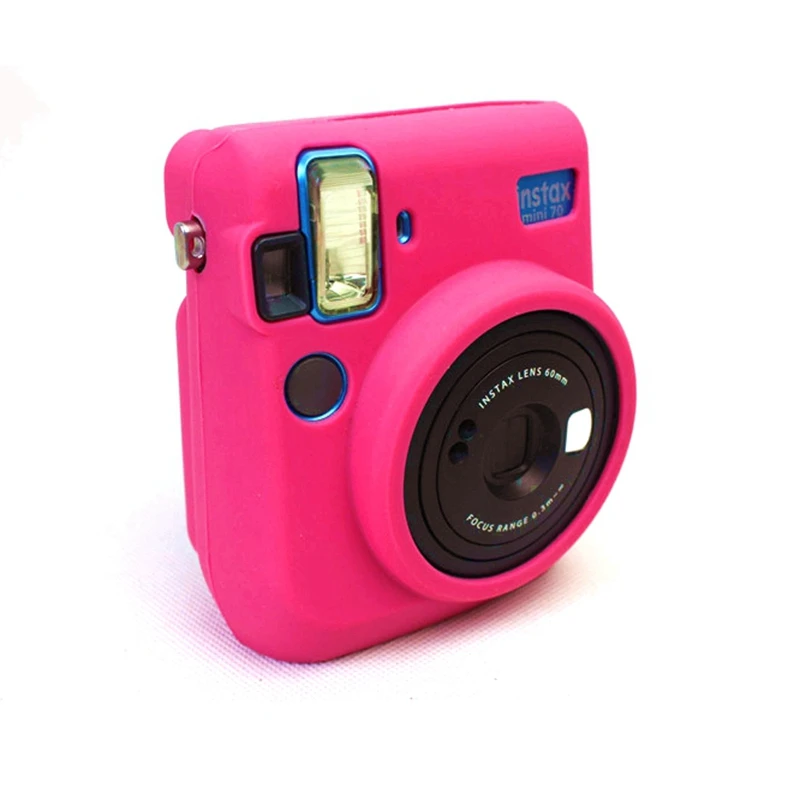 Чехол для Камеры Mini 70 мягкий силиконовый резиновый защитный чехол корпуса камеры