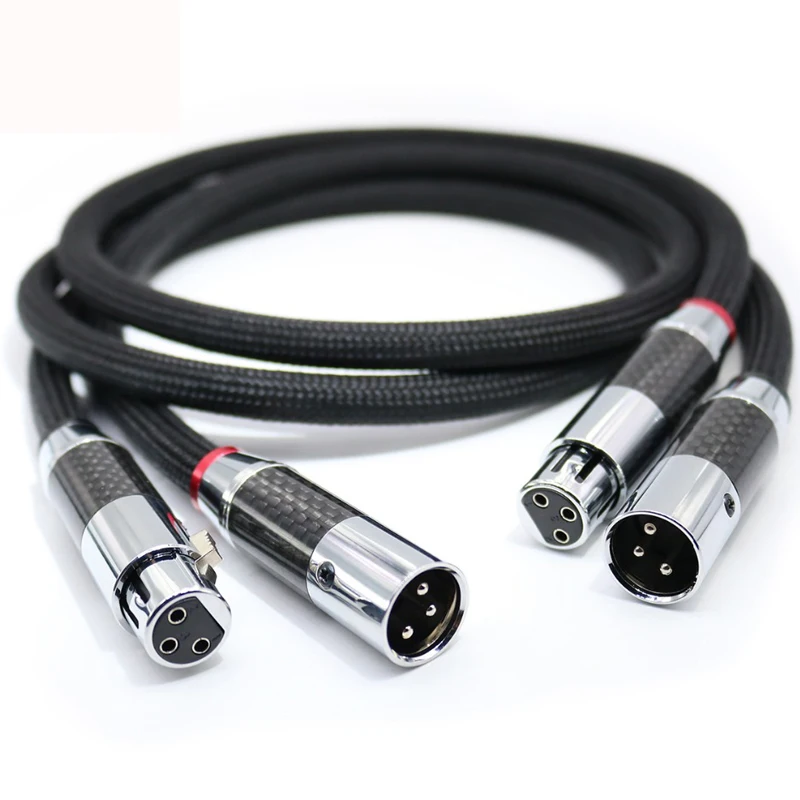 Hi end Fi FA 220 ПВХ 2 ядра Медь из бескислородной меди ПК OCC Женский XLR Сделано в Китае на