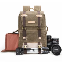 vintage batik canvas fotografia dslr camera shoulder bags laptop backpack travel shockproof lens cases for canon nikon sony
